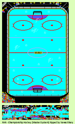 Championship Hockey (PAL) - Rink