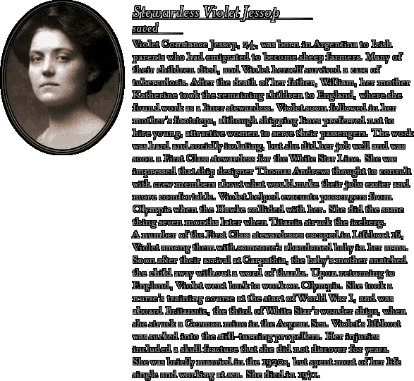 James Cameron's Titanic Explorer - Bio: Stewardess Jessop