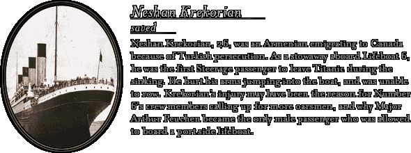 James Cameron's Titanic Explorer - Bio: Neshan Krekorian