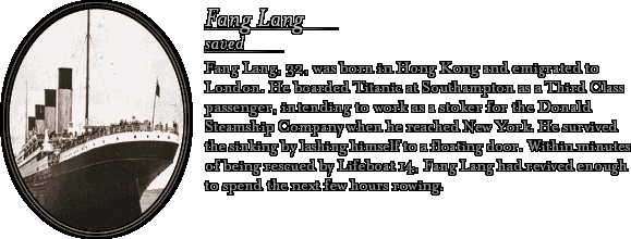 Bio: Fang Lang