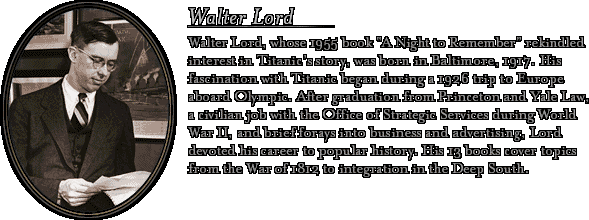Bio: Walter Lord