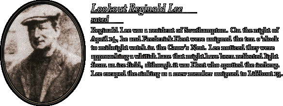 James Cameron's Titanic Explorer - Bio: Lookout Lee