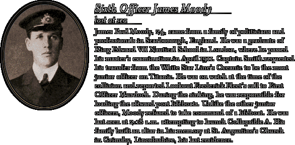 Bio: Sixth Officer Moody