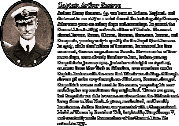 Bio: Captain Arthur Rostron