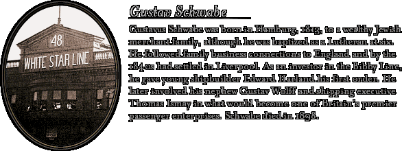 James Cameron's Titanic Explorer - Bio: Gustav Schwabe