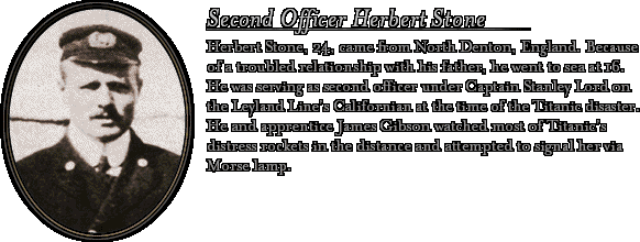 Bio: Second Officer Stone