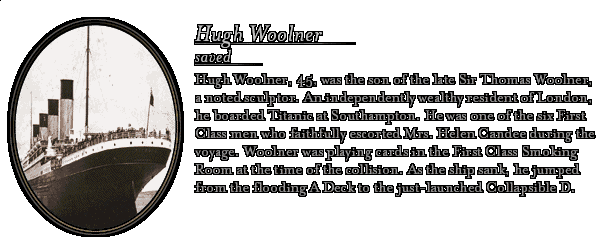 Bio: Hugh Woolner