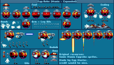 Custom Edited Sonic The Hedgehog Customs Egg Robo Mania