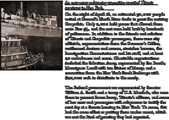 James Cameron's Titanic Explorer - Greeting Carpathia