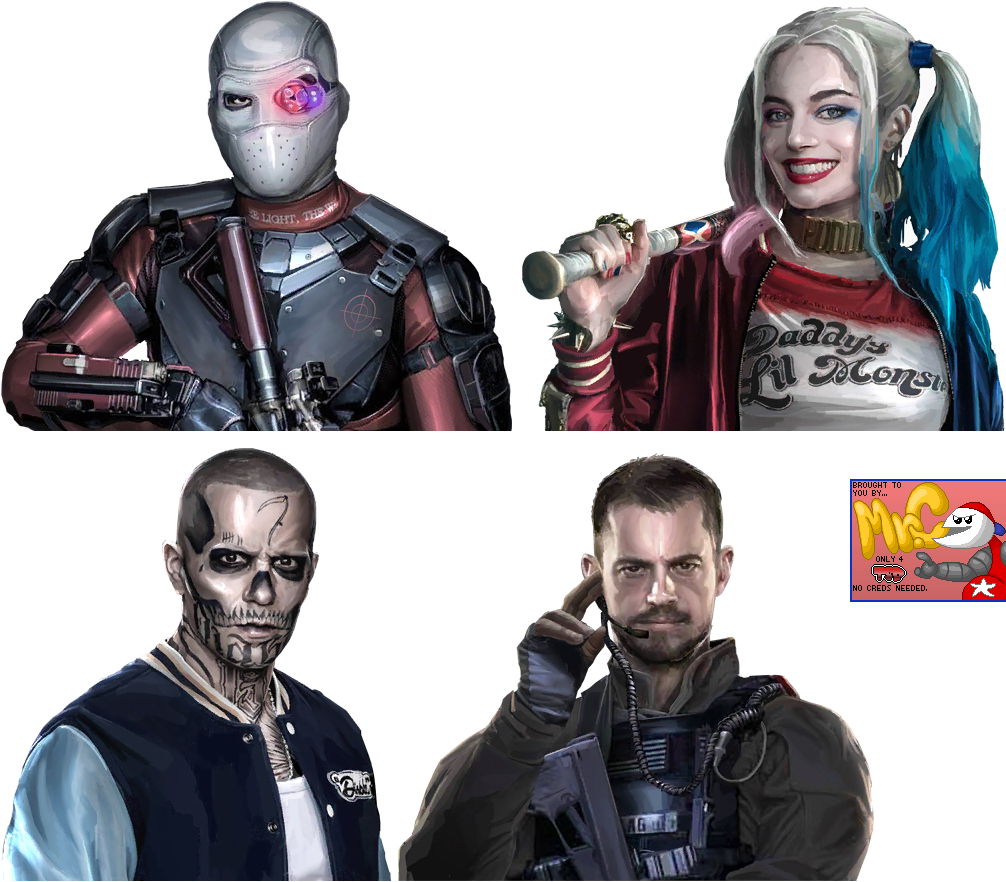 Suicide Squad: Special Ops - Character Portraits