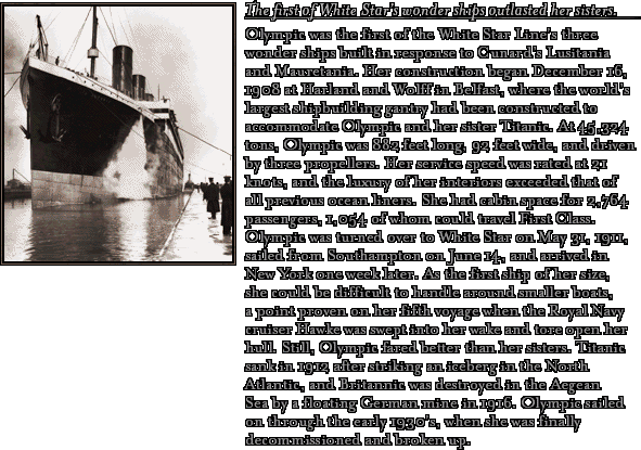 James Cameron's Titanic Explorer - Olympic