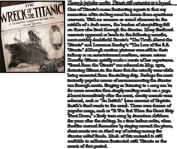 Titanic and Popular Culture