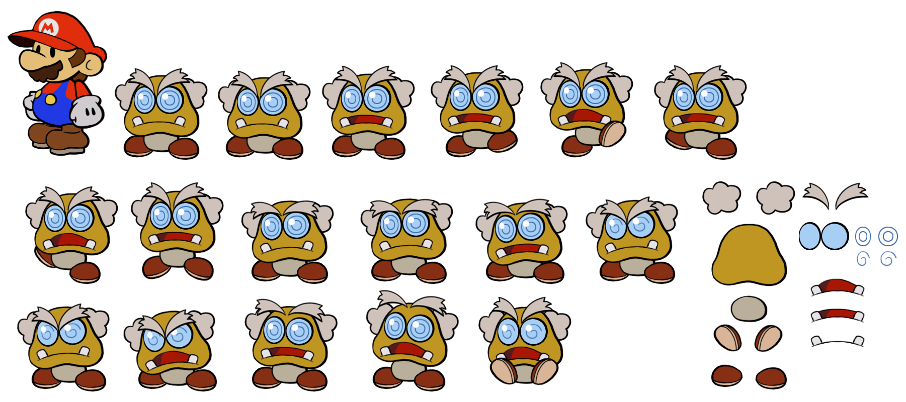 Professor Frankly (Paper Mario-Style)