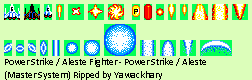 Power Strike / Aleste - Power Strike / Aleste Fighter