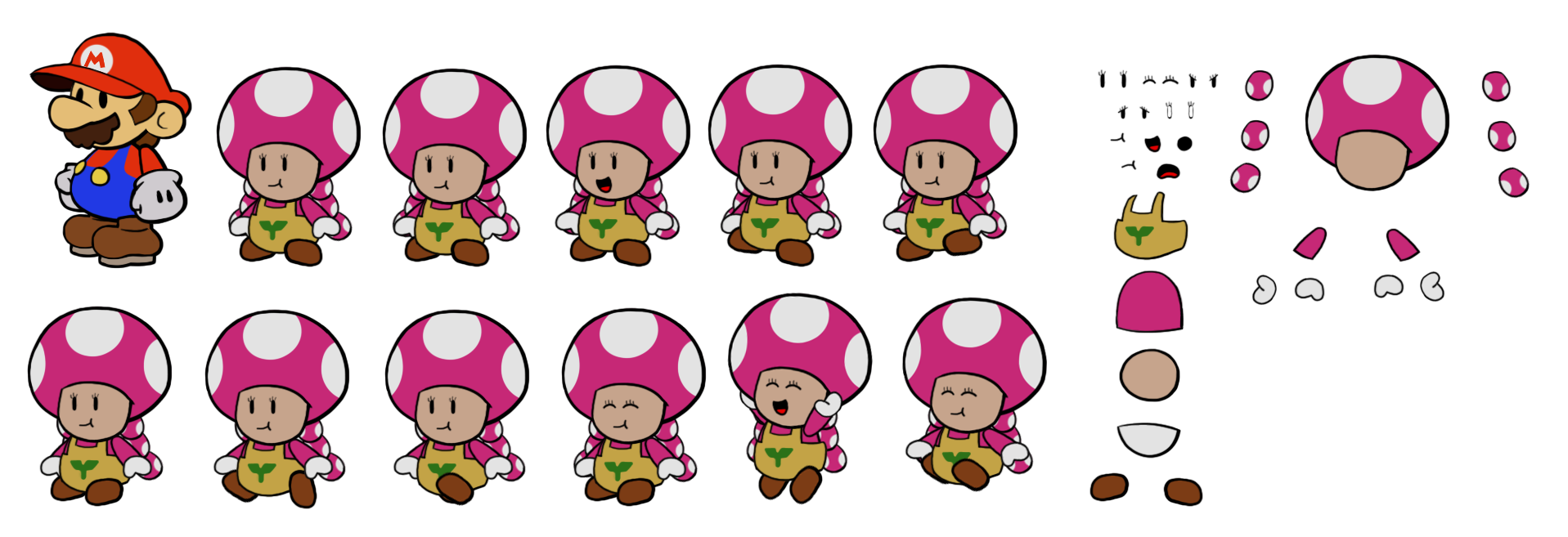 Paper Mario Customs - Minh T. (Paper Mario-Style)