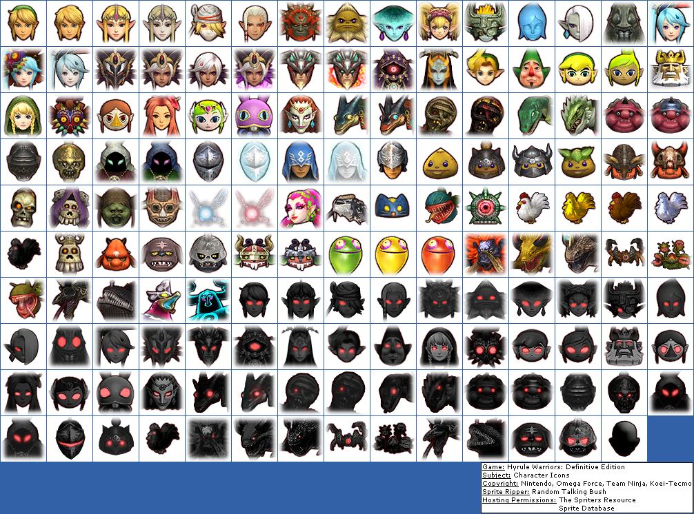 Character Icons