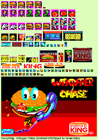 Whopper Chase (SPN) - General Sprites