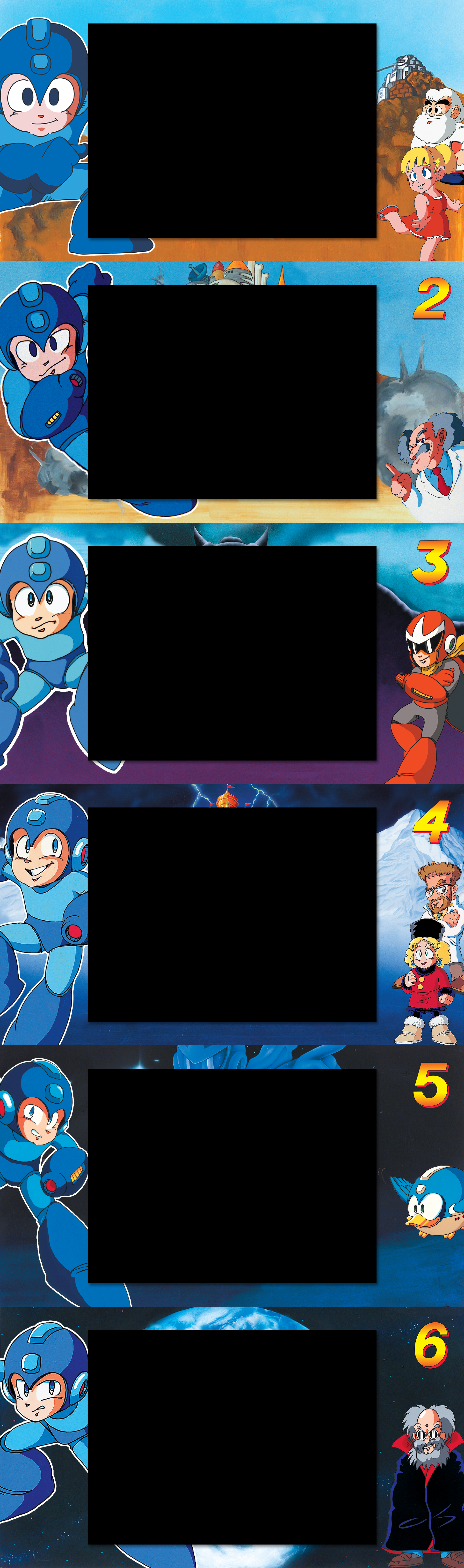 Mega Man Legacy Collection - Game Borders