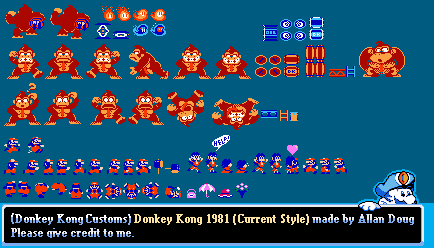 Donkey Kong Customs - Donkey Kong (Modern, Arcade-Style)