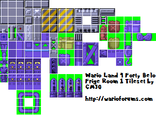 Wario Land 4 - Forty Below Fridge (Non-Frozen)