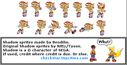 Sonic the Hedgehog Customs - Super Shadow