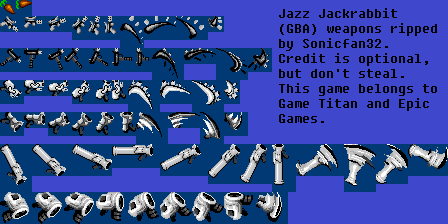 Jazz Jackrabbit - Weapons