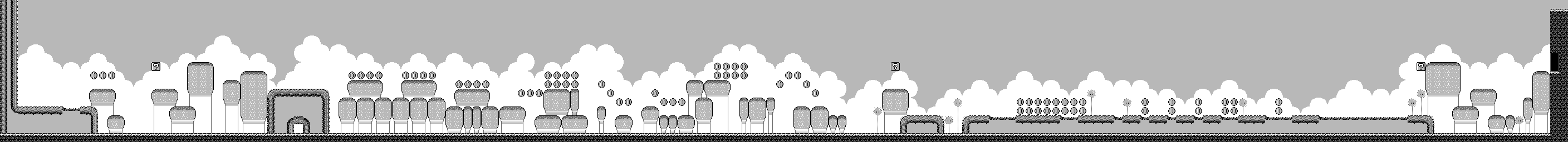 Super Mario Land 2: 6 Golden Coins - Tree Zone Bonus