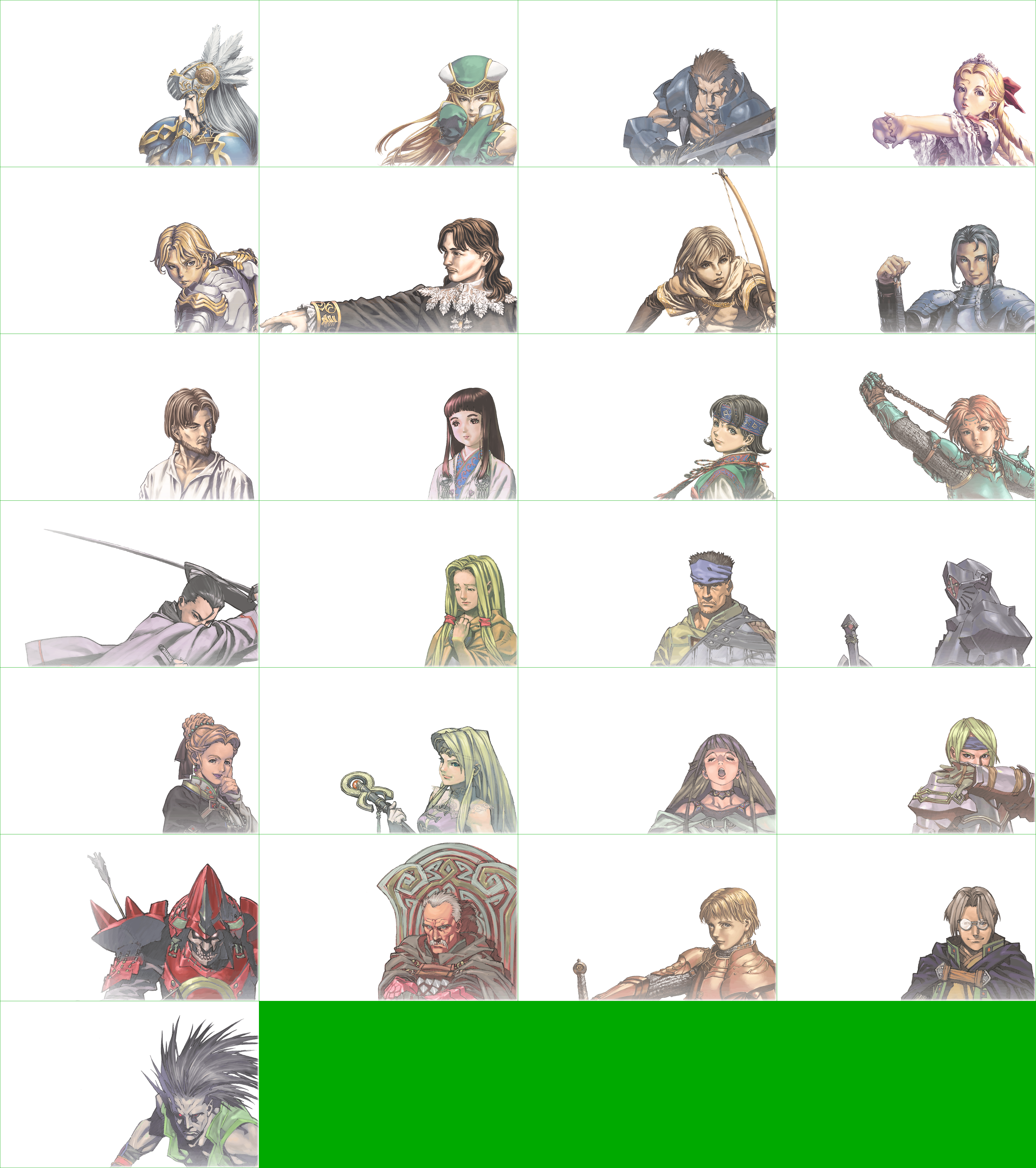 Valkyrie Profile: Lenneth - Status-Screen Small Characters Picture