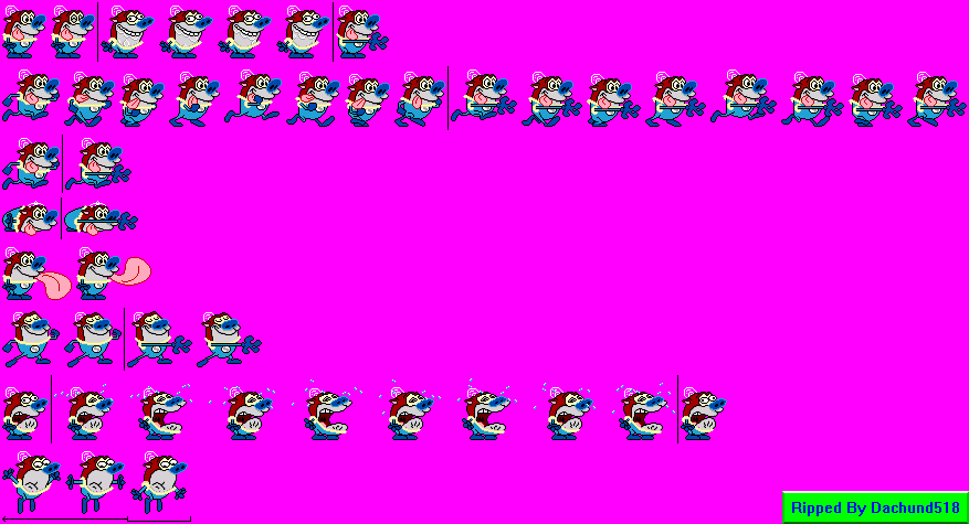 SNES - The Ren & Stimpy Show: Veediots! - Stimpy (Cadet