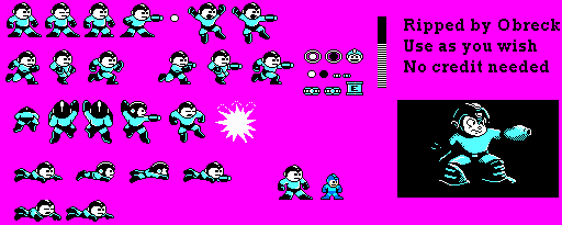 Mega Man (CGA, Tandy)