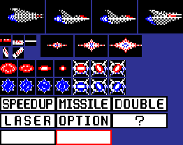 gradius 2 sprites gradius 2 sprites