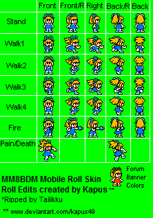 Mega Man 8-bit Deathmatch - Roll (Mobile)