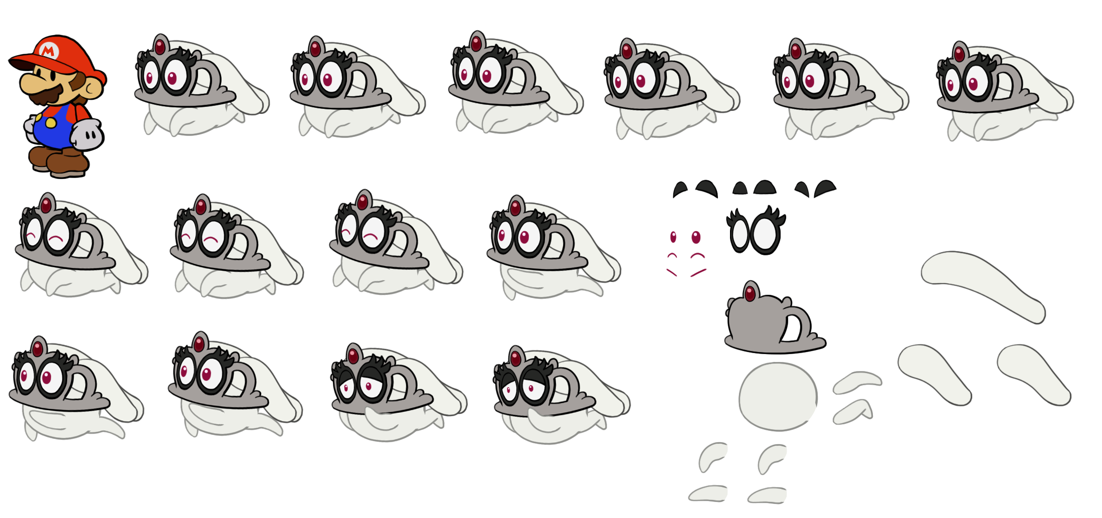 Tiara (Paper Mario-Style)