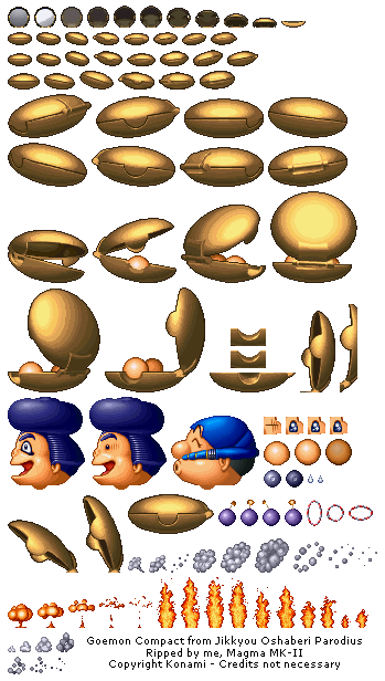 Jikkyou Oshaberi Parodius ~forever with me~ (JPN) - Goemon Compact