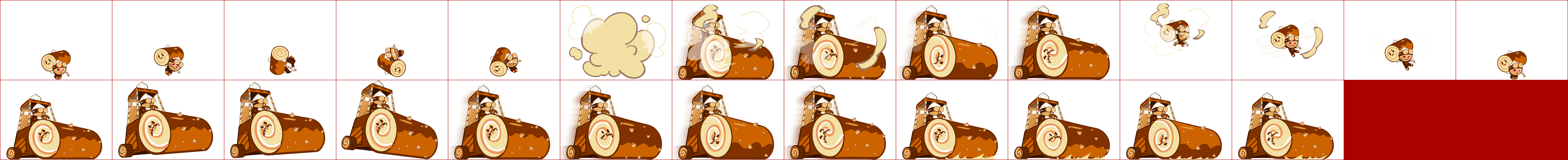 Cookie Run - Roll Cake Cookie (Road Roller)