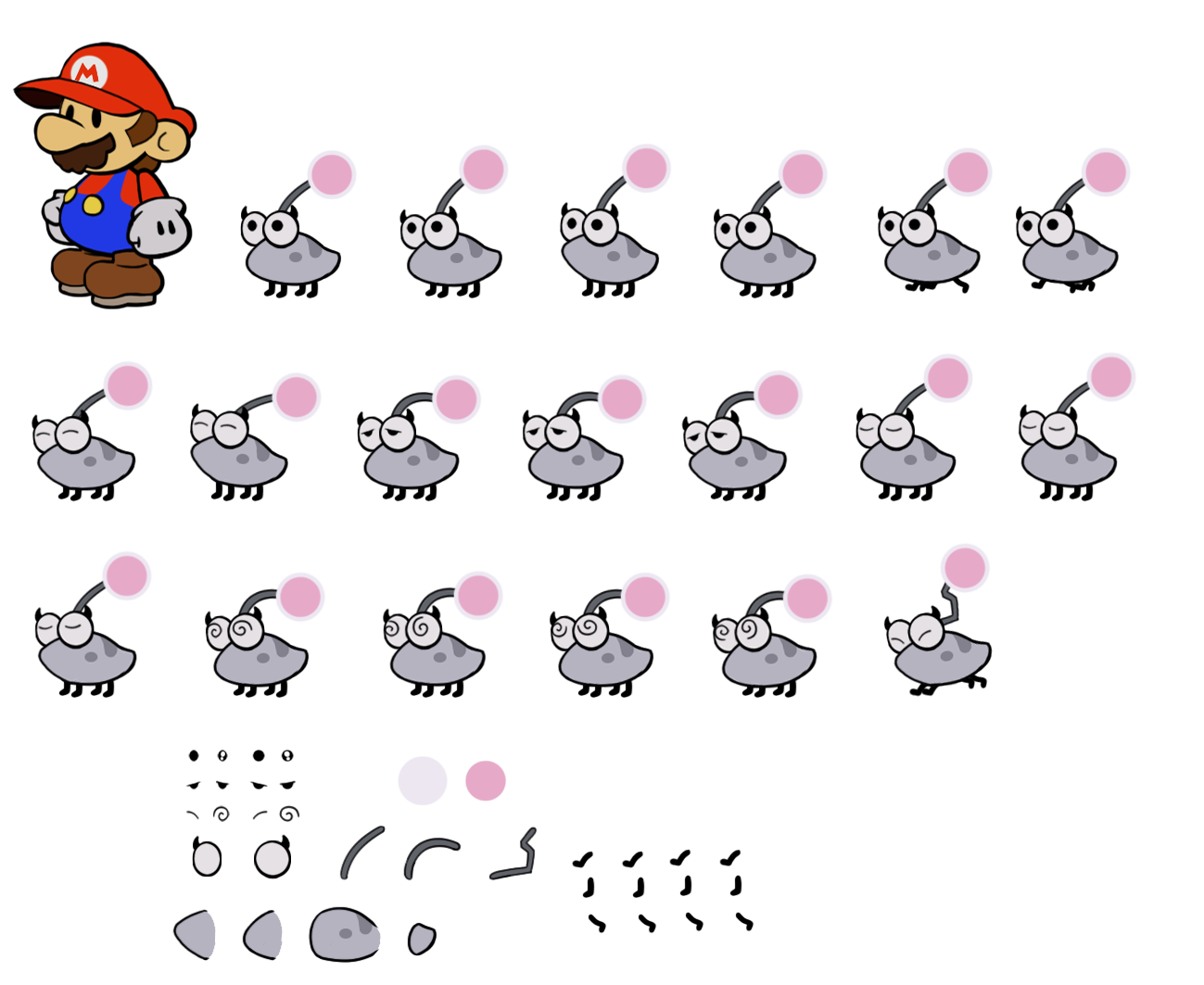 Petuni (Paper Mario-Style)