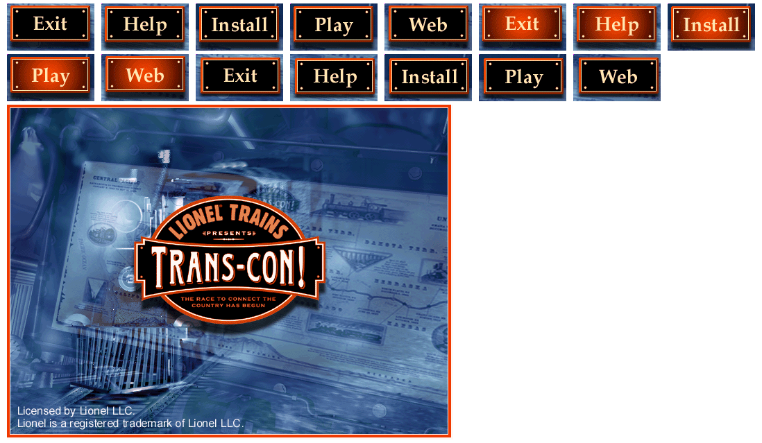 Lionel Trains Presents: Trans-Con! - Autorun Images
