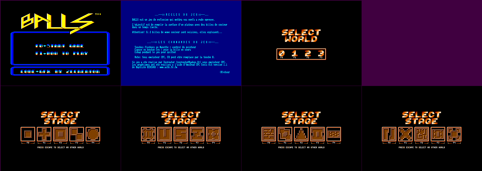 Title Screen & Menus