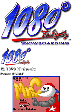 1080° Snowboarding - Game Logo