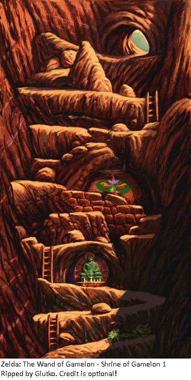 Zelda: The Wand of Gamelon - Shrine of Gamelon 1