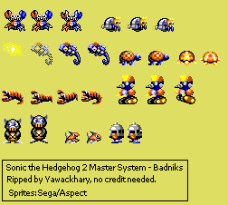 Sonic the Hedgehog 2 - Badniks