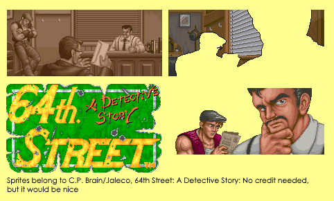 64th Street: A Detective Story - Attract Mode
