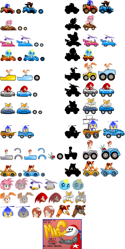 Super Sonic Fun Racing - Racers