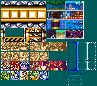 Mega Man Xtreme 2 - Stage Select