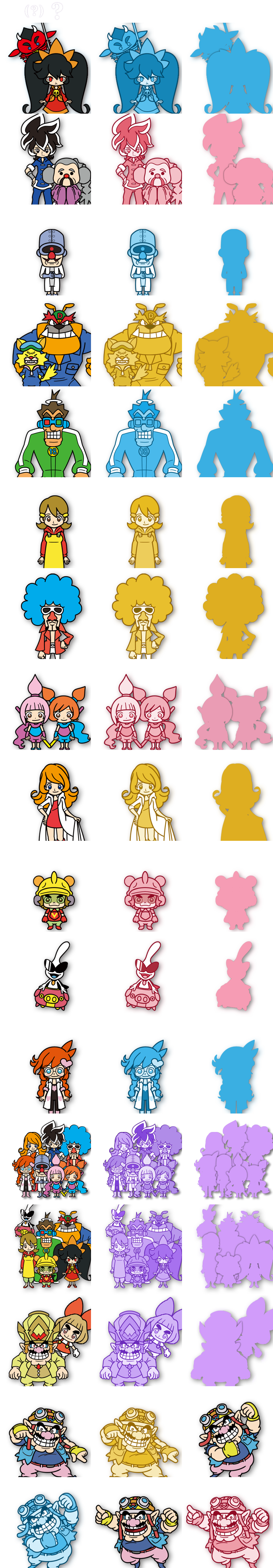 WarioWare Gold - Characters (Story)