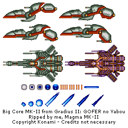 Gradius II: GOFER no Yabou - Big Core MK-II