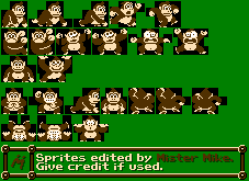 Donkey Kong Customs - Donkey Kong (Modern, Donkey Kong Jr.-Style)