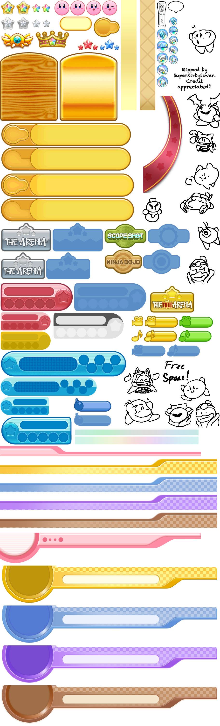 Kirby's Return to Dreamland / Kirby's Adventure Wii - Main Menu