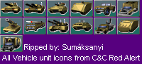 Command & Conquer: Red Alert - Vehicle Unit Icons
