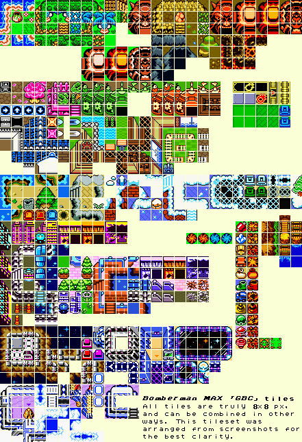 Bomberman MAX - Tileset